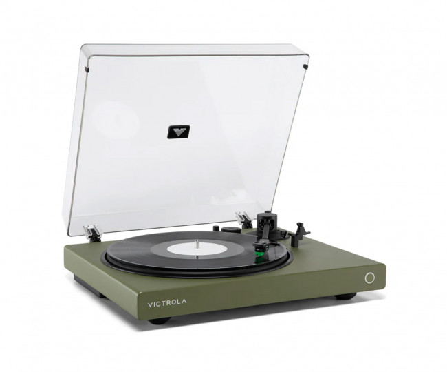 Програвач вінілових дисків Victrola Wave Bluetooth Turntable with Auracast Color: Matte Green